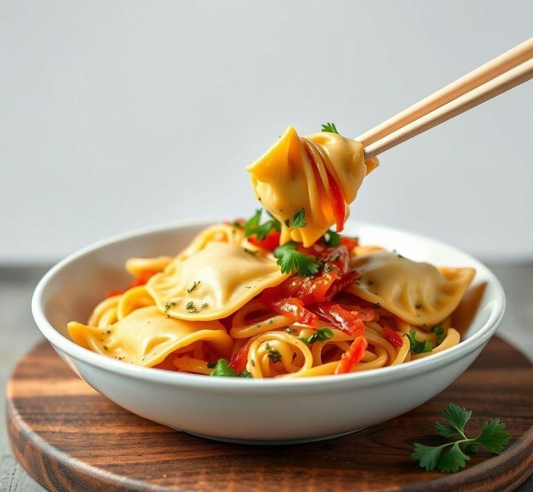 Ravioli Stir-Fry