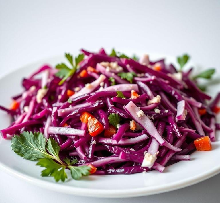 Red Cabbage Slaw