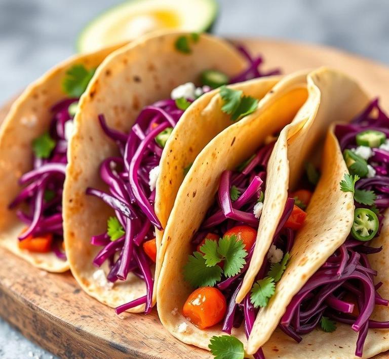 Red Cabbage Tacos