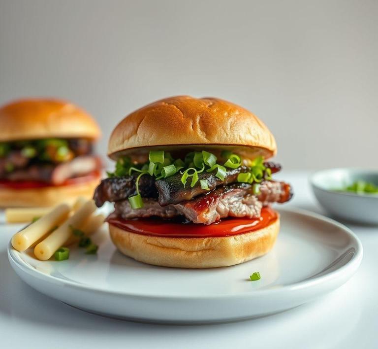Rib Meat Sandwiches