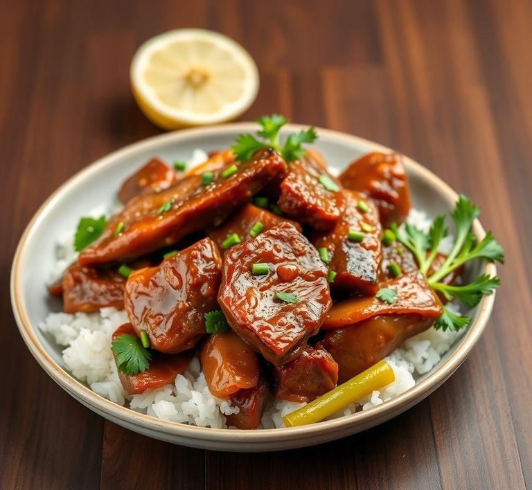 Rib Meat Stir Fry