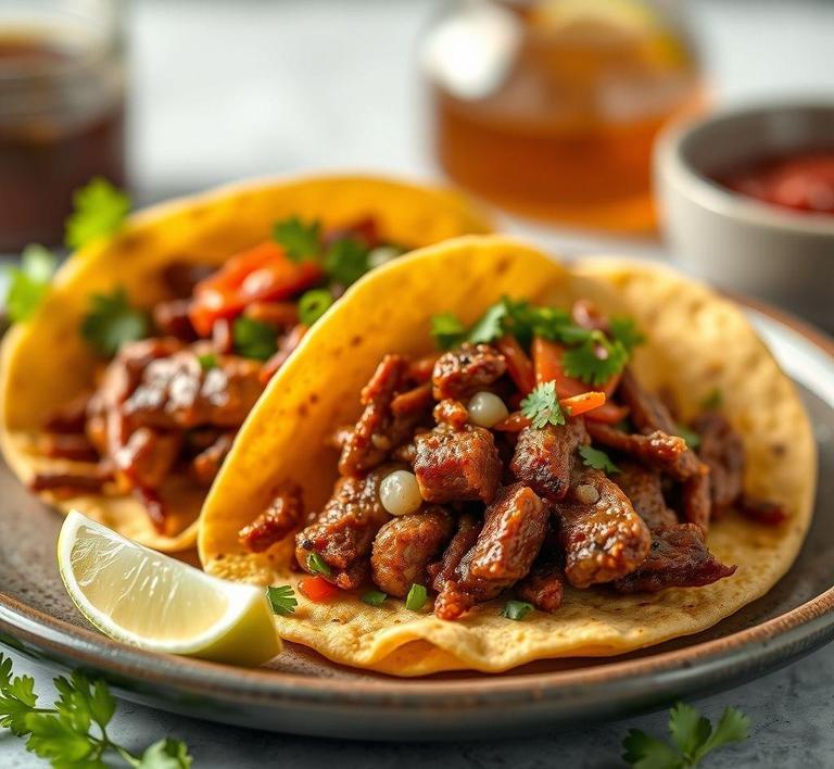 Rib Meat Tacos