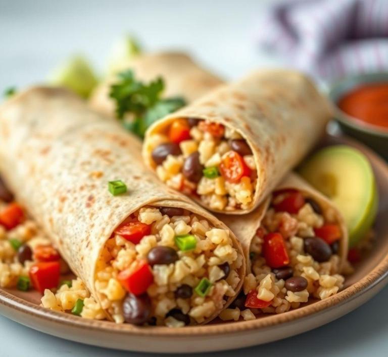 Rice and Bean Burritos
