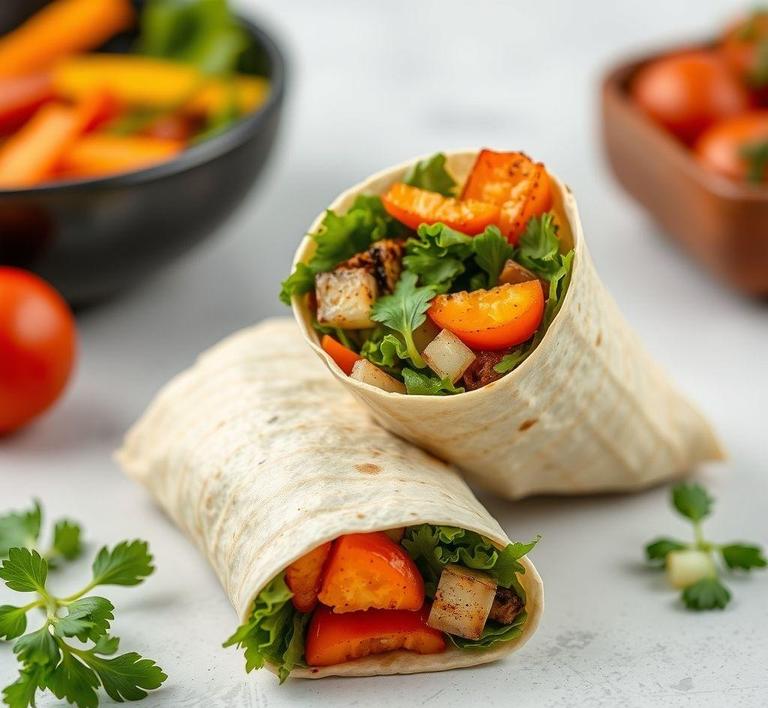 Roast Vegetable Wrap