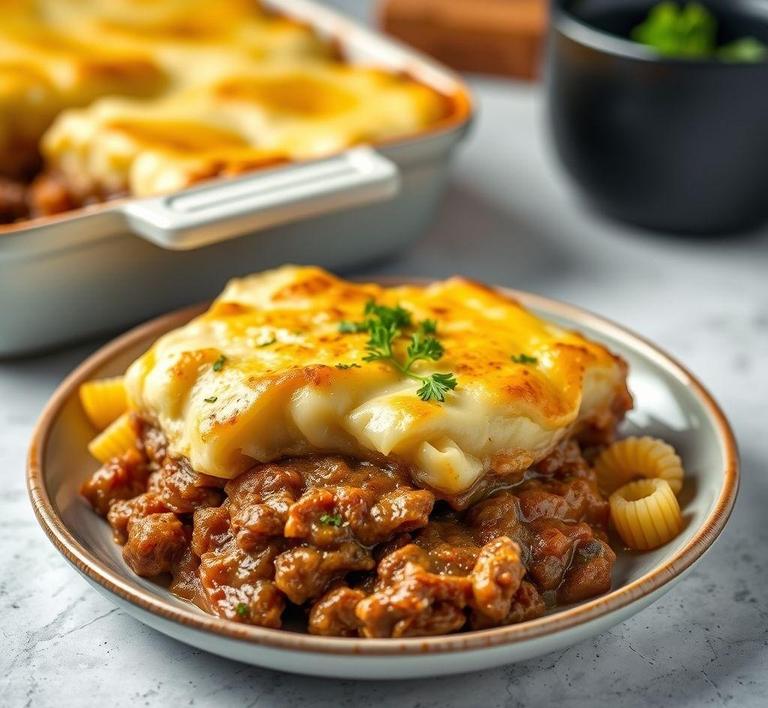 Salisbury Steak Shepherd's Pie