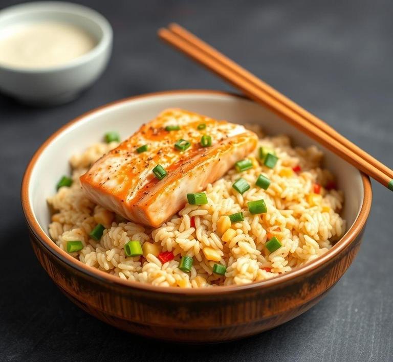 Salmon Fried Rice