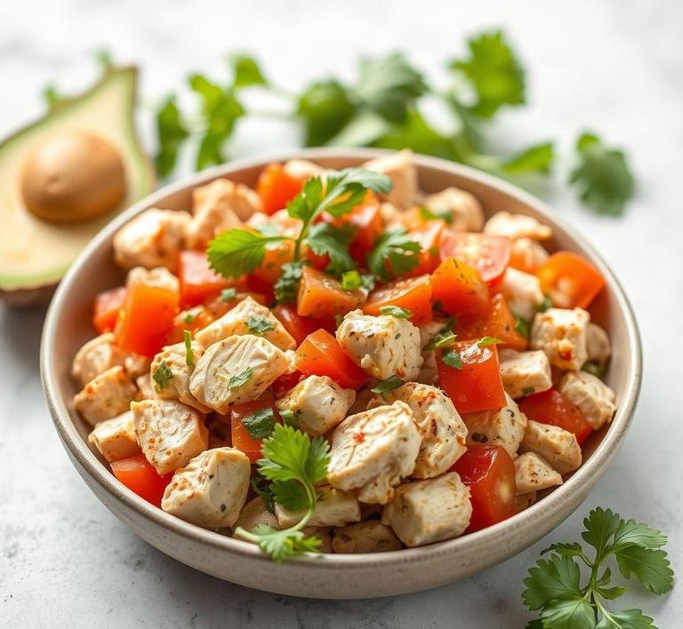 Salsa Chicken Salad