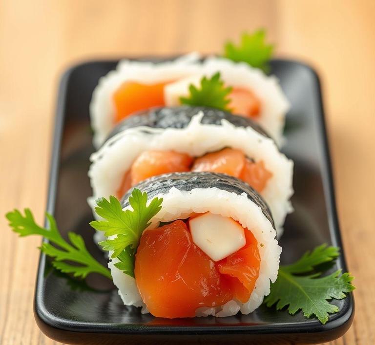 Sashimi Sushi Rolls