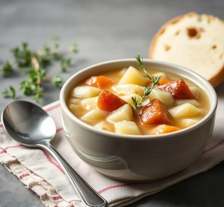 Sauerkraut and Potato Soup