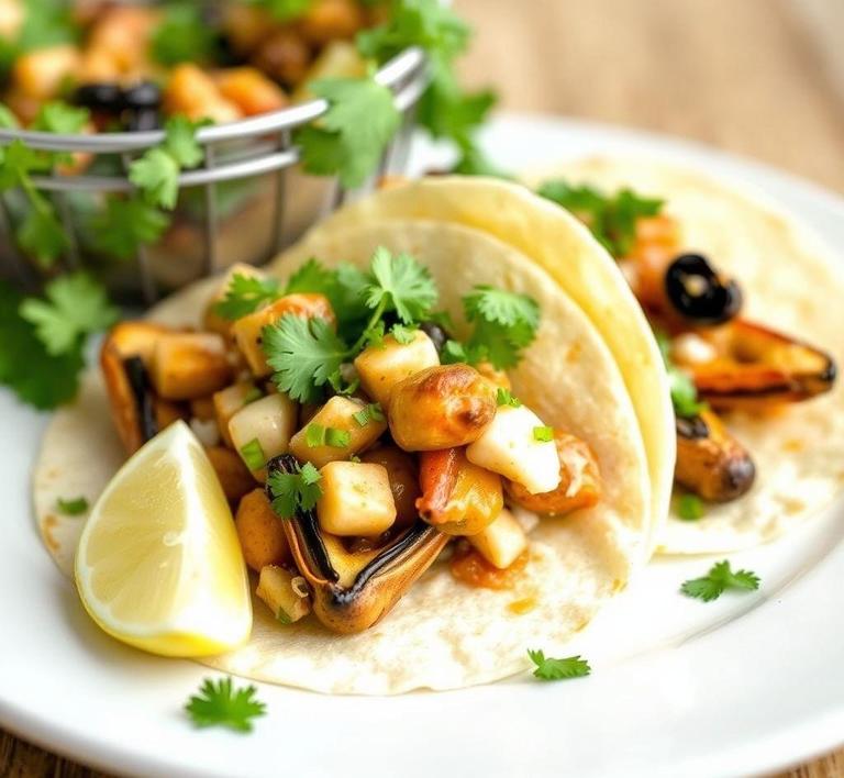 Seafood Boil Tacos