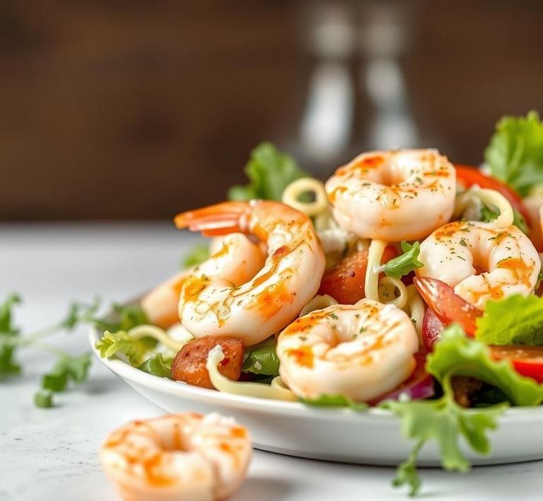 Shrimp Caesar Salad