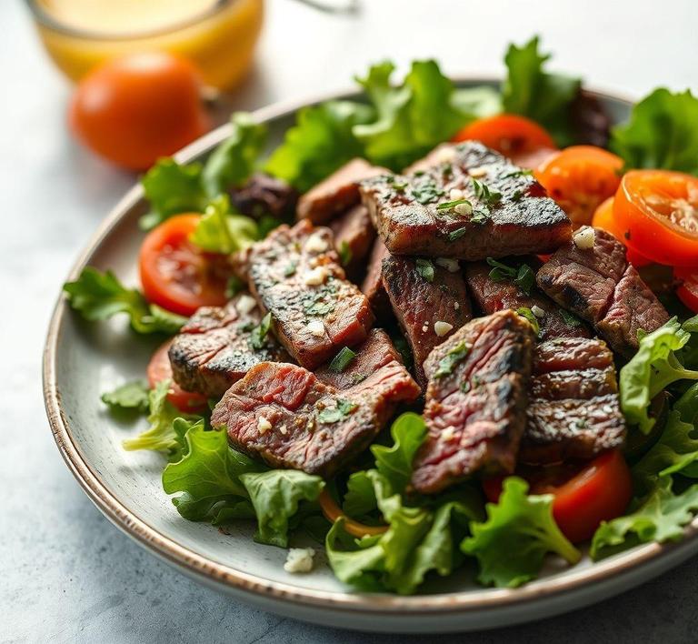 Skirt Steak Salad