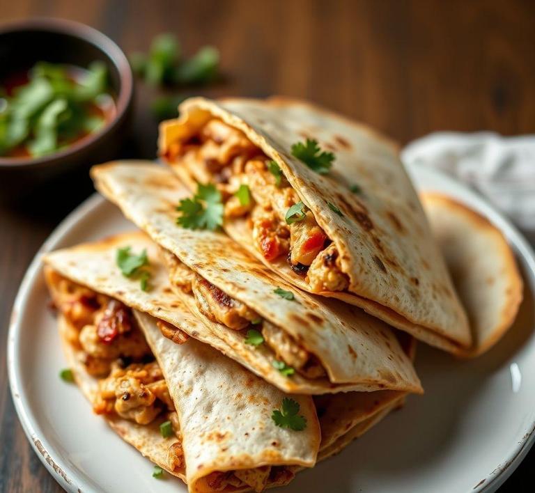 Smoked Chicken Quesadillas