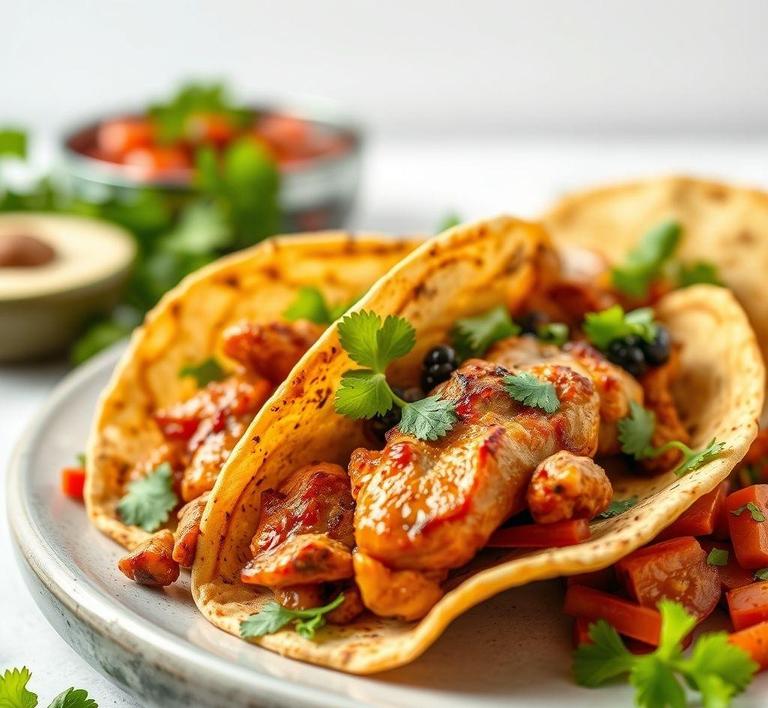 Smoked Chicken Tacos