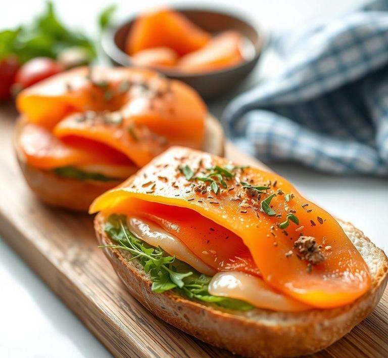 Smoked Salmon Bagel