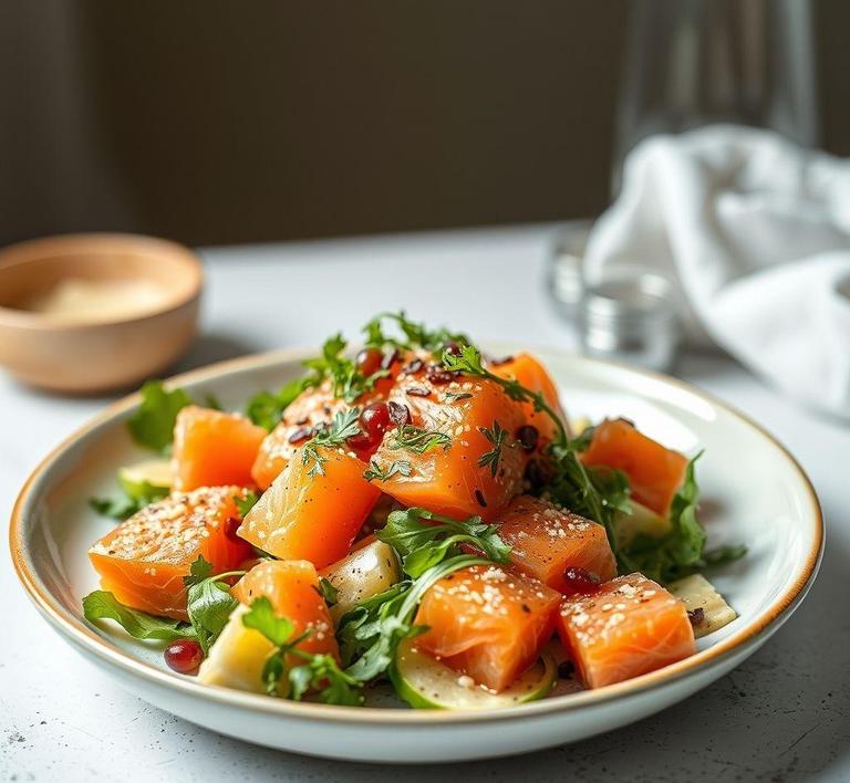 Smoked Salmon Salad