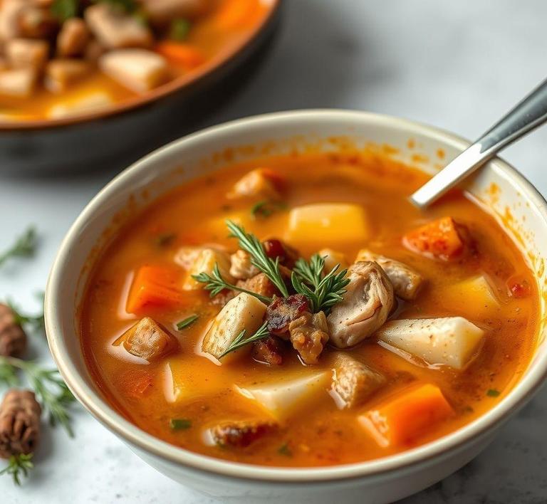 Smoked Turkey Soup