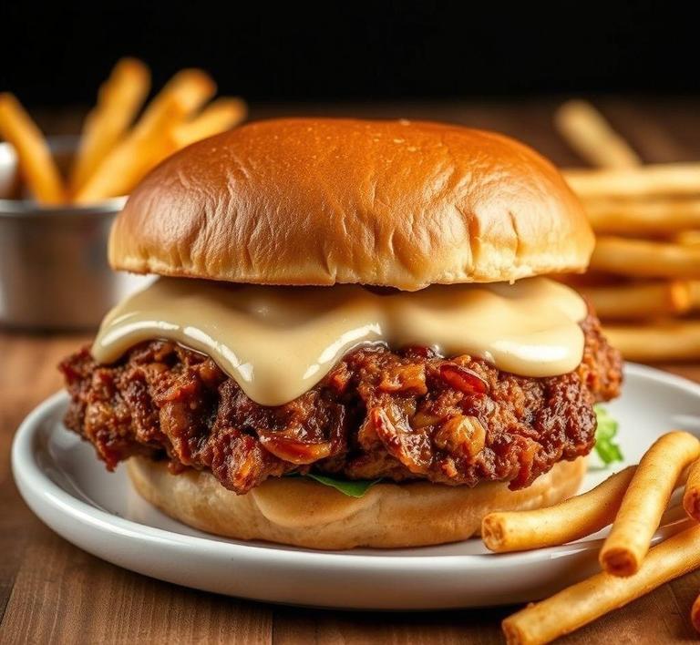 Southern Chicken Fried Steak Sandwich