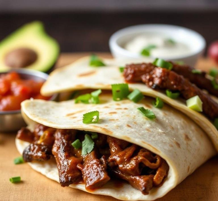 Spare Rib Quesadillas