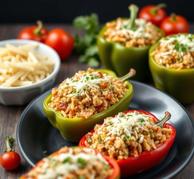 Stuffing-Stuffed Bell Peppers