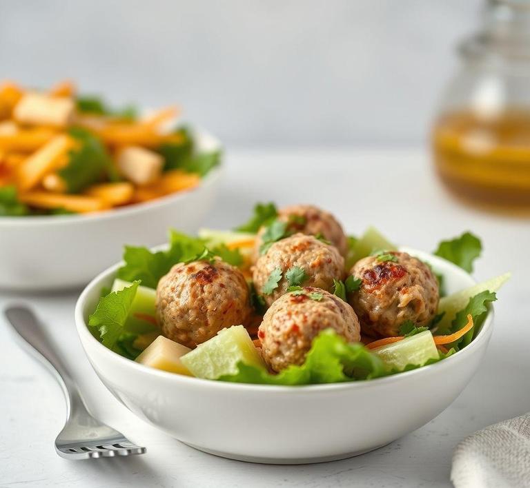 Swedish Meatball Salad