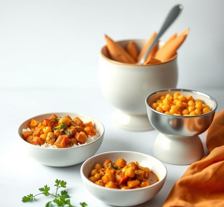 Sweet Potato & Chickpea Curry
