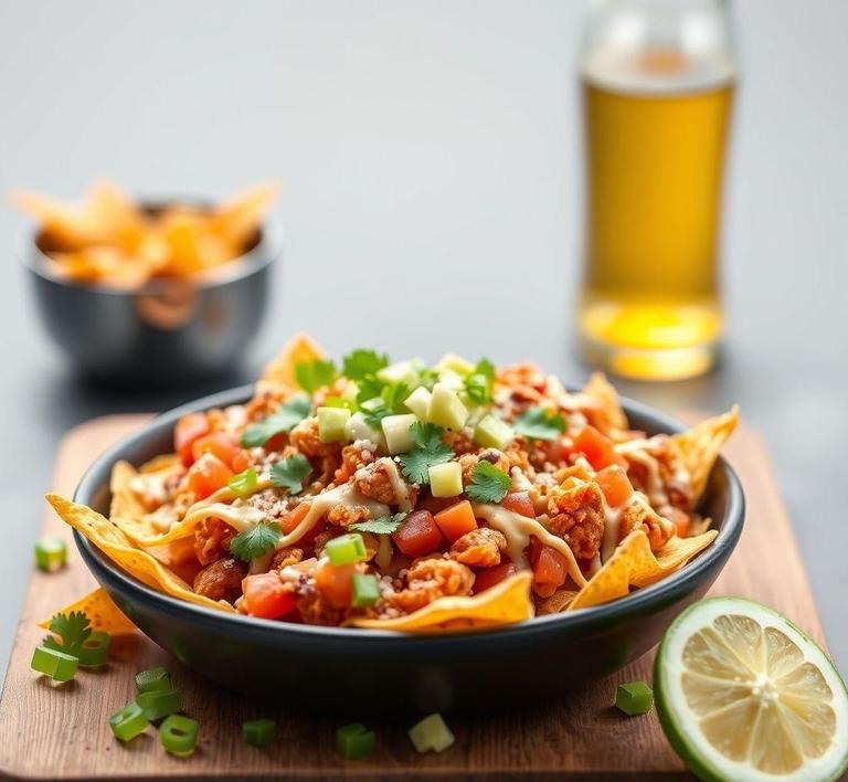 Taco Chicken Nachos