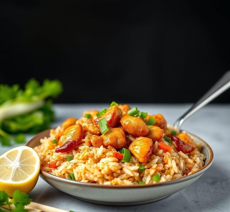 Teriyaki Chicken Fried Rice