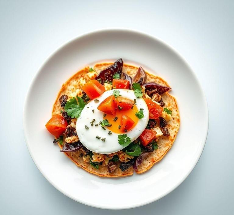 Tostada Shell Breakfast Bowls