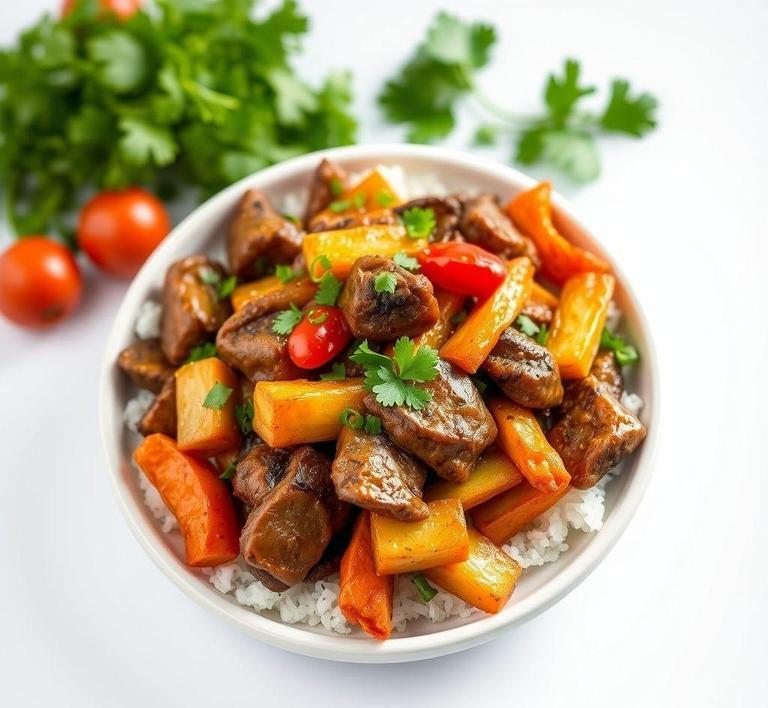 Tri Tip Stir Fry with Vegetables
