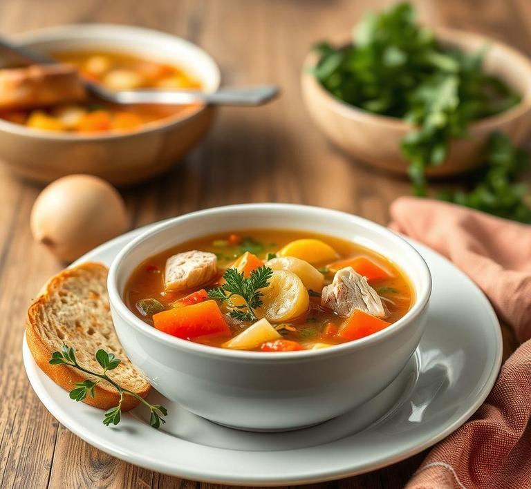 Turkey and Vegetable Soup