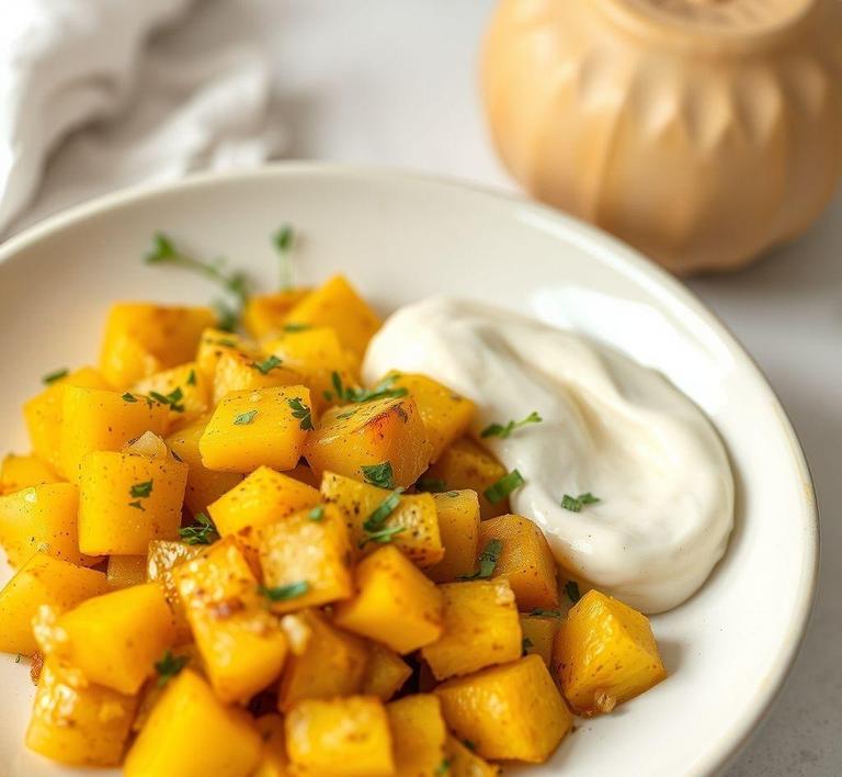 Yellow Squash and Potato Hash