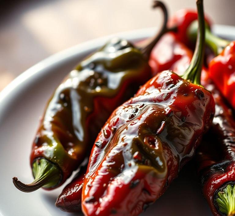 refreeze roasted chili peppers