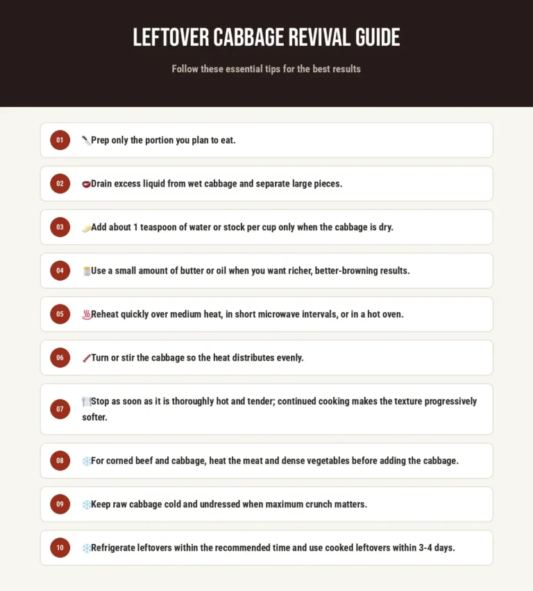 What to Do With Leftover Cooked Cabbage