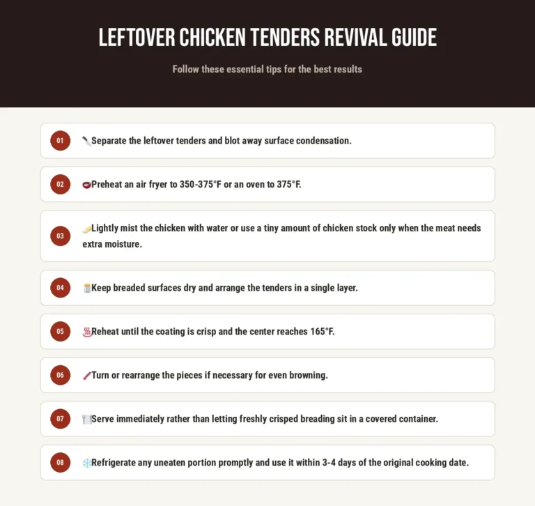 How to Crisp Up Leftover Chicken Tenders and Fingers