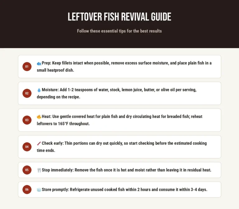 How to Reheat Cooked Fish So the Coating Stays Crisp