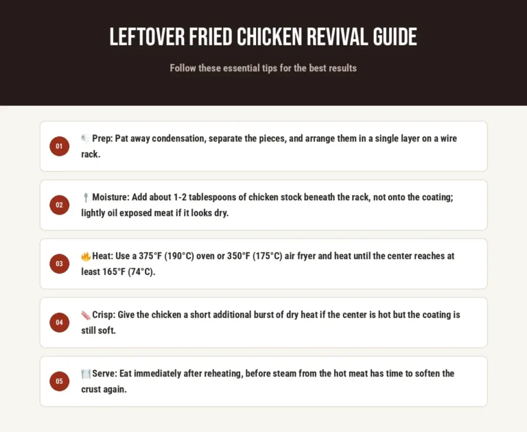 How to Reheat Fried Chicken So It Stays Perfectly Crispy