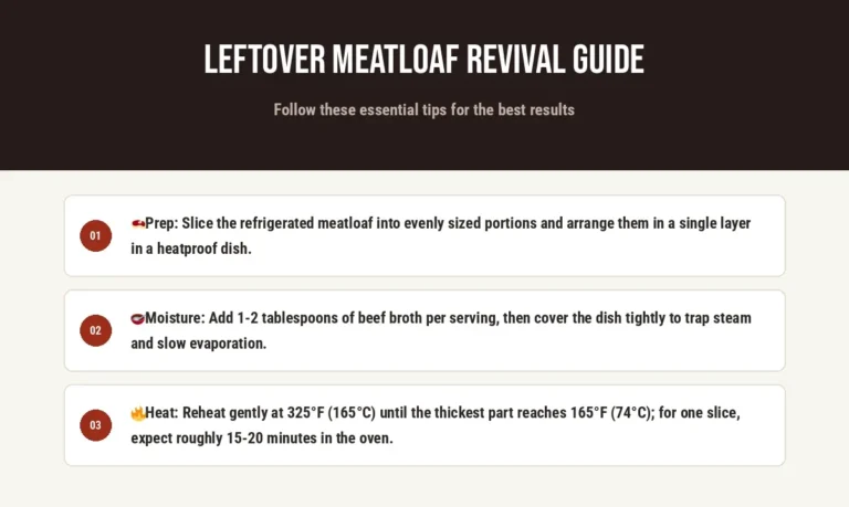 How to Reheat Leftover Meatloaf Without Losing Moisture