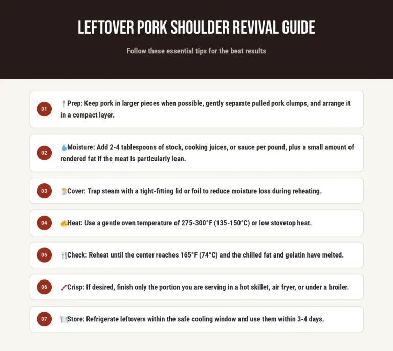 Best Ways to Reheat and Tenderize Roast Pork Shoulder