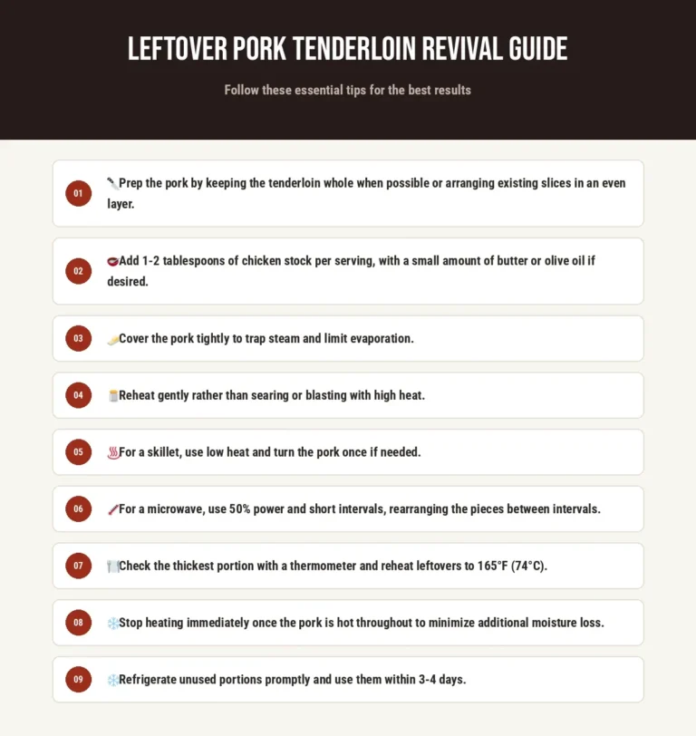 How to Reheat Pork Tenderloin Slices Perfectly