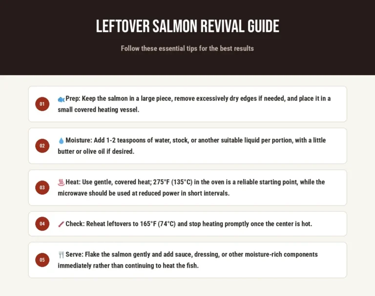 How to Reheat Cooked Salmon Without a Strong Fishy Odor